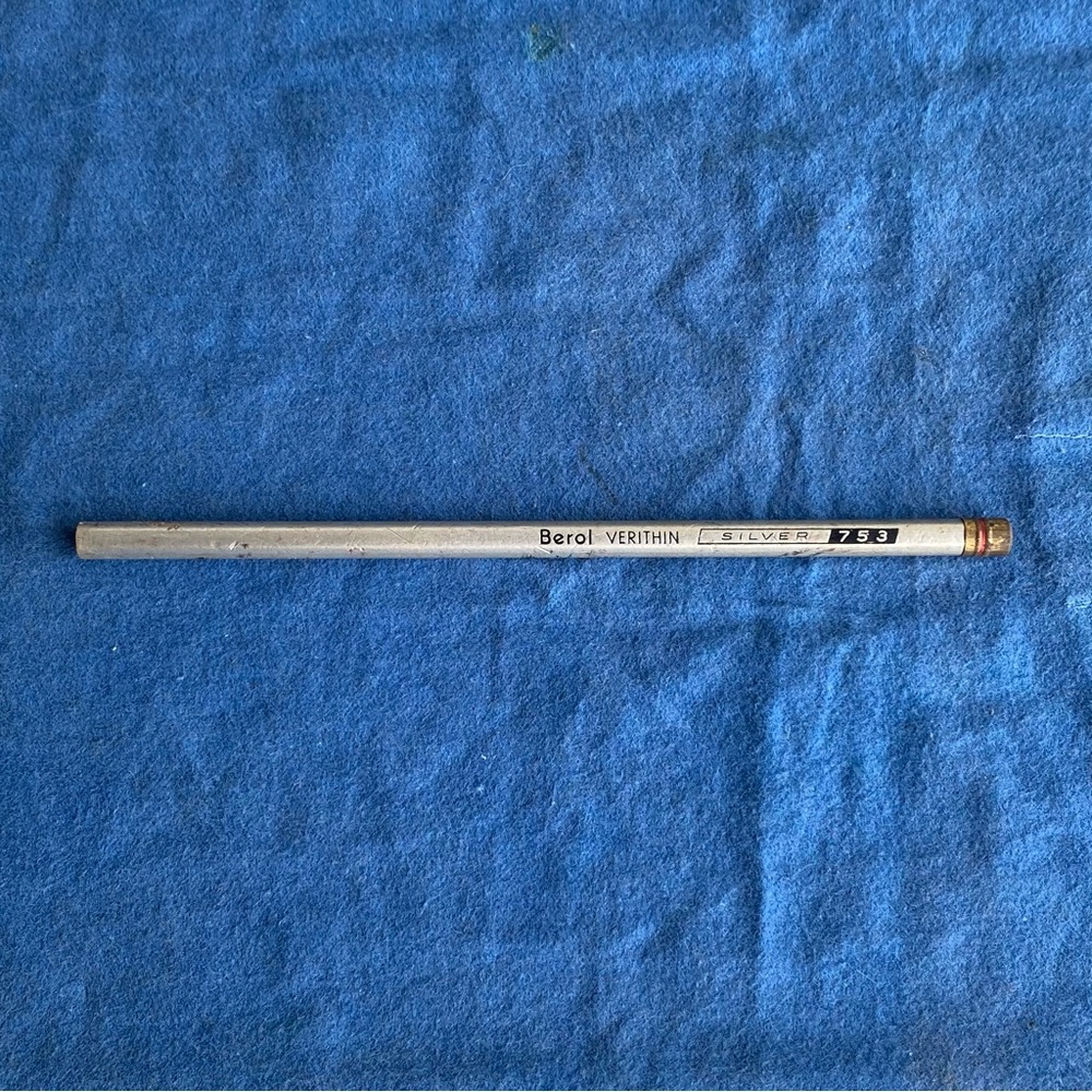 Berol Verithin Silver 753 Color Pencil